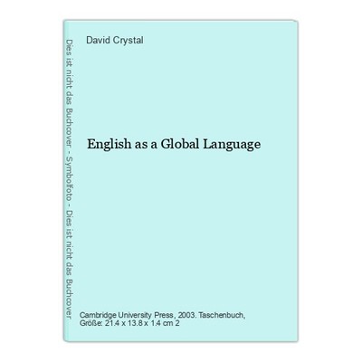 English as a Global Language Crystal, David: