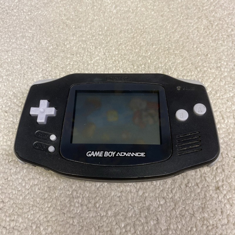 Nintendo Game Boy Advance Black Handheld Console (AGB-001) - fully working