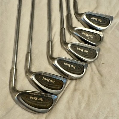 Mr. S s Dunlop Tour Model Series 3 Iron Set 3-6-7-8-9-PW Reg Flex Steel Shaft RH