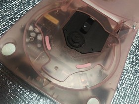 SEGA Dreamcast HKT-3000 Home Console Hello Kitty Limited Edition Skeleton Pink