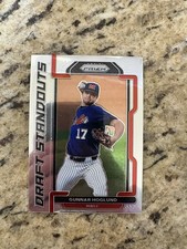2021 Panini Prizm Draft Picks - Draft Standouts Gunnar Hoglund #DS-GH Silver...