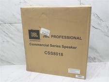 NEW IN BOX JBL CSS8018 8" Commercial 70V/100V 10 Watt Ceiling Speaker 