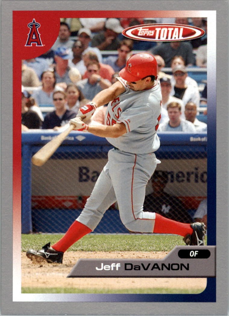2005 Topps Total Silver #181 Jeff DaVanon - BB