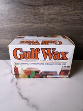 Gulf Wax Household Paraffin Wax 1 lb Made In USA for Canning, Candle Making NEW