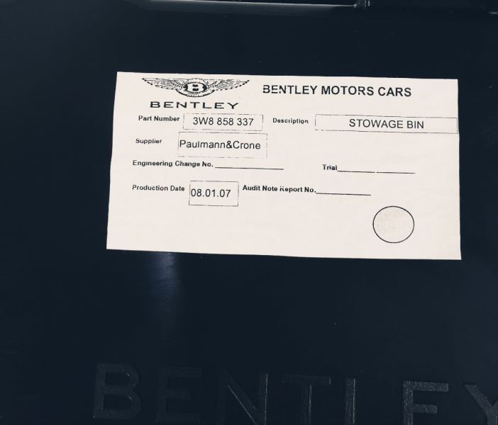 Bentley Continental GT 2005-2010 Center trim P/N 3W8858337