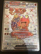 Carte Pokémon : Volcaropod EX 191/167 Mascarade Crépusculaire Française NEUF