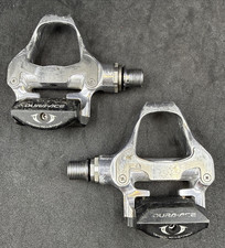 Classic Shimano DURA-ACE 7800 PD-7810 Silver ALLOY SPD-SL Road Pedals