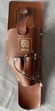 Vintage Ryobi Professional Leather Tool Holster For Drill & Bits