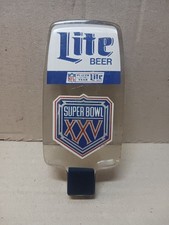 1991 Miller Lite Super Bowl XXV Tap Handle