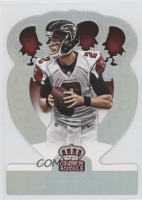 2014 Panini Crown Royale Silver Holofoil 152/199 Matt Ryan #76 0b2