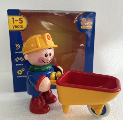 Tolo Toys First Friends Construction Worker Product Code 89990 - New Open Box