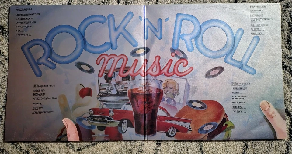 The Beatles - 'Rock 'N' Roll Music' LP VINYL (1976) First Press- NEAR MINT - Image 3 of 4