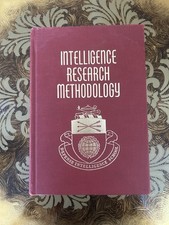 Intelligence Research Methodology Vtg 1976 Ha...