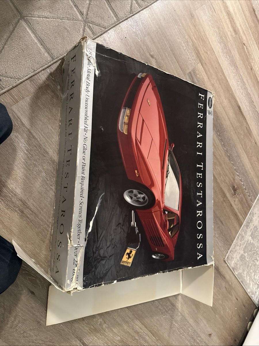 Testors/Pocher Ferrari Testarossa 1/8 SEE PICS | eBay