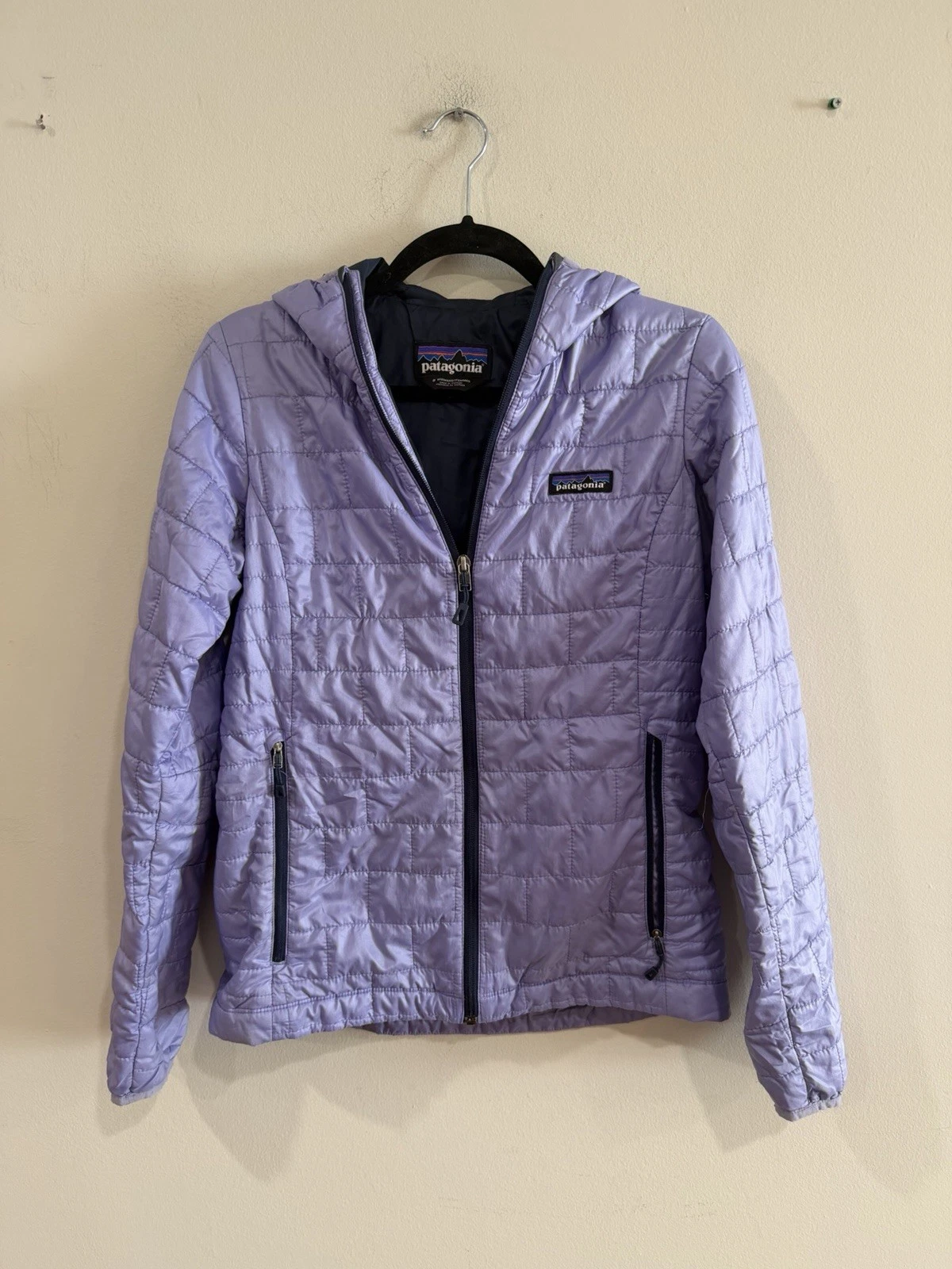 Patagonia Women’s Nano Puff Hoody Jacket Ploy Purple Size Small
Opens in a new window or tab