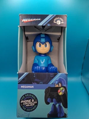 CAPCOM Cable Guy Controller Handy Tablet Halter Halterung Figur Mega Man - NEU & OVP -