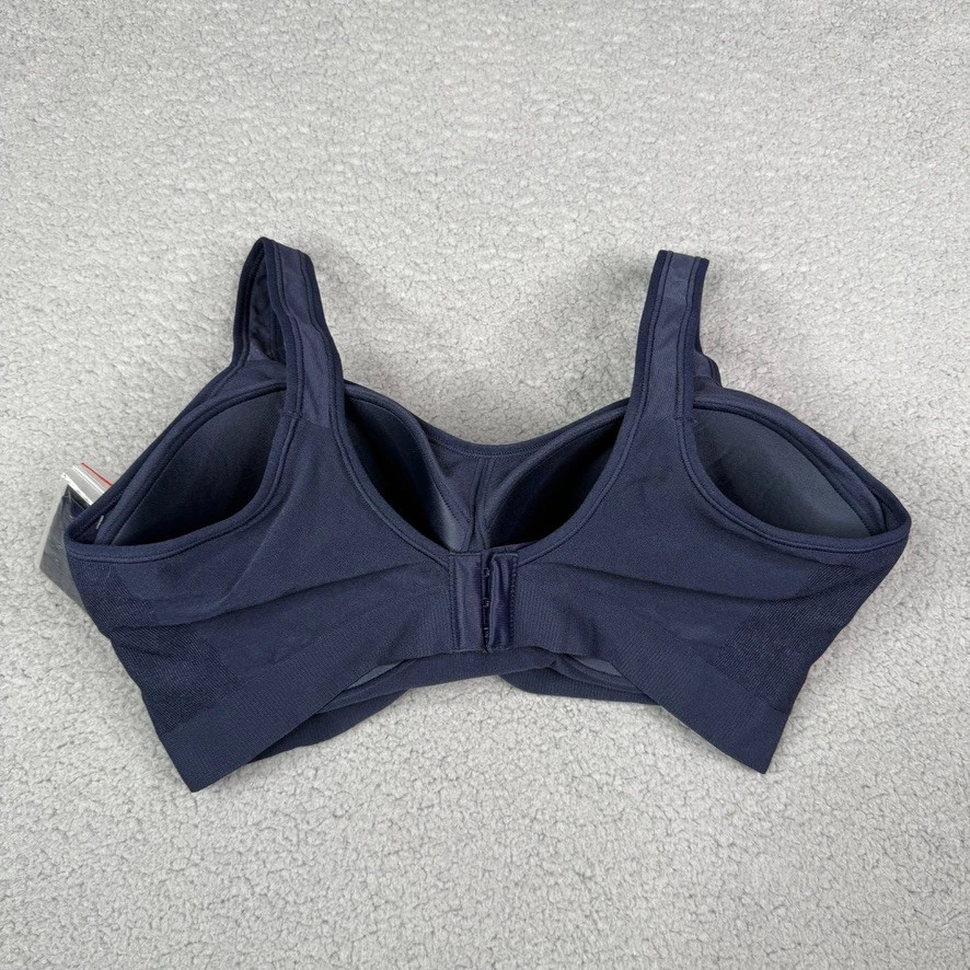 Underoutfit Comfort Shaping Bra Womens 2XL Navy Blue Fixed Straps Style 457 NWT - Image 2 of 4