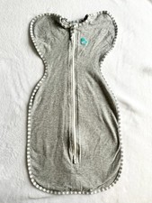 Love to Dream Swaddle UP Baby Sleep Newborn Sleepsack 5-8.5 Lbs, Gray NB