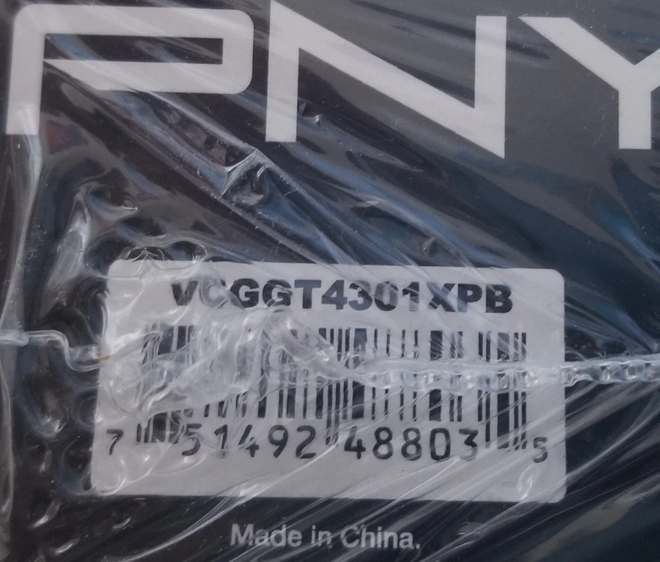 PNY Geforce GT 430 1GB GDDR3 Video Card VCGGT4301XPB NEW Sealed - Image 3 of 4