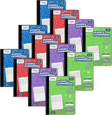 Primary Composition Book, Primary Ruled Journal, Grades K-2, 7-1/2" X 9-3/4", 10