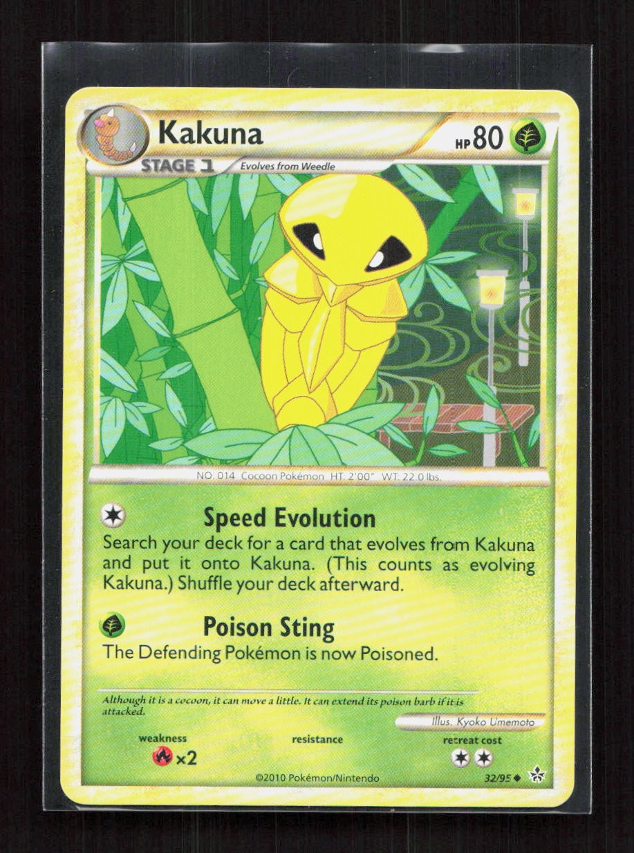 Kakuna 32/95 Unleashed Uncommon NM