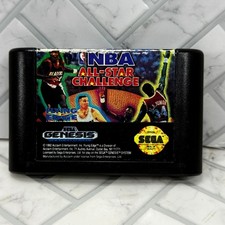NBA All-Star Challenge Sega Genesis 1992 Flying Edge Cartridge Only Tested