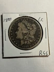 1881-CC Morgan Silver Dollar VG/F Key Date Nice Eye Appeal