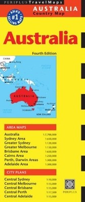 Australia Periplus Map (Periplus Maps), Periplus Editors, Very Good condition, B