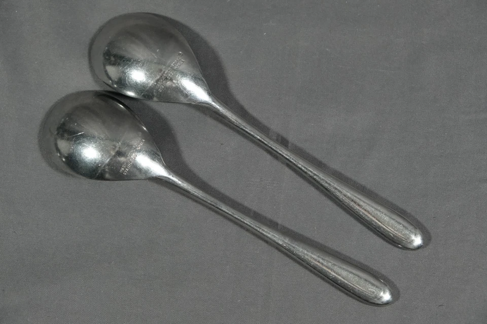 Lote misto de 6 talheres de aço inoxidável Washington Forge Teardrop - Imagem 4 de 4