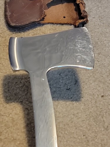 Vintage Case XX Hatchet And Very Damaged Leather Sheath - Picture 4 of 20