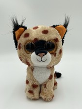 NO HANG TAG Ty Beanie Boos Buckwheat the Lynx Cat Plush 6"