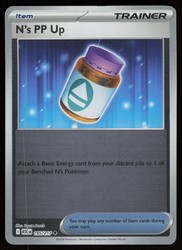 N's PP Up 195/217 Ascended Heroes Reverse Holo Uncommon