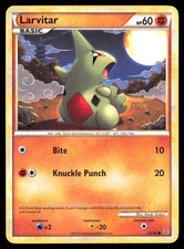 Larvitar 51/95 | LP | HS—Unleashed | Pokemon TCG - VINTAGE 2010 on eBay
