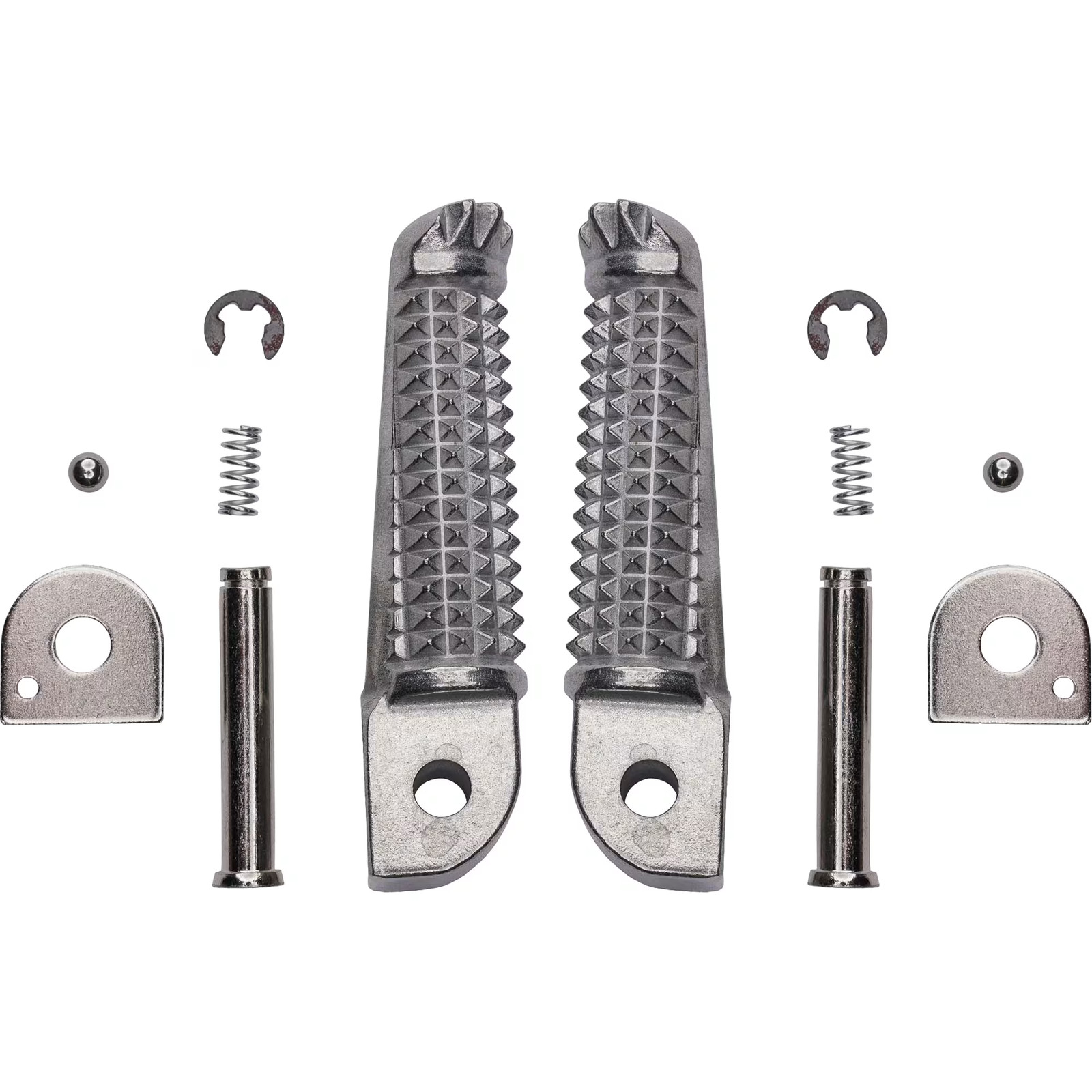Bike It OEM Motorcycle Motorbike Rear Footpegs - Yamaha TDR125 / TRX850 / YZF-R1