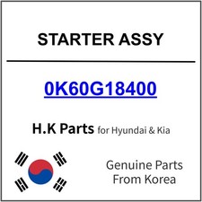 Genuine Kia Starter Motor 0K60G-18400 for Frontier