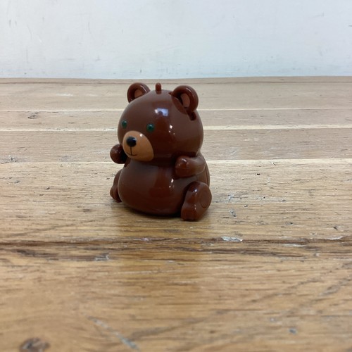 Vintage 2002 Tomy Micro Pets Kuma Brown Bear Working SE2