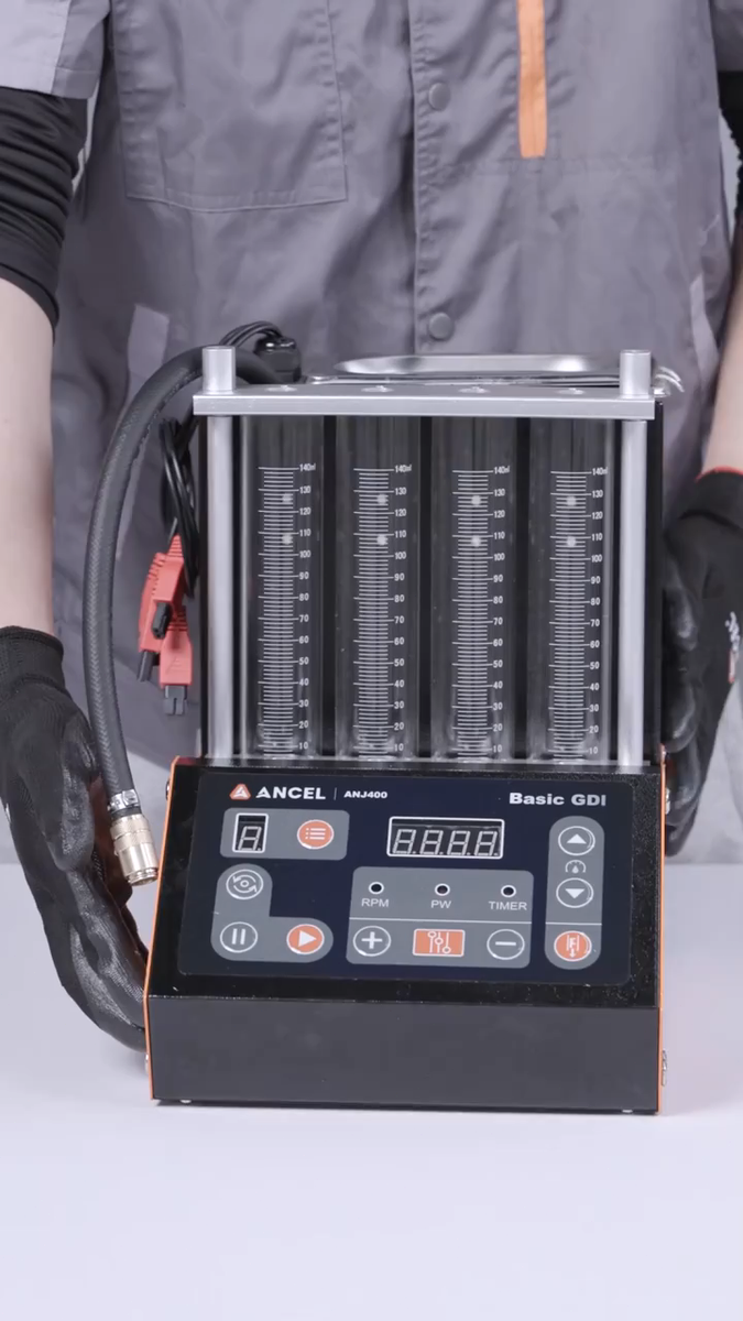 ブースター・導入液 annann ANCEL ANJ400 Ultrasonic Car Fuel Injector Cleaner Tester Machine