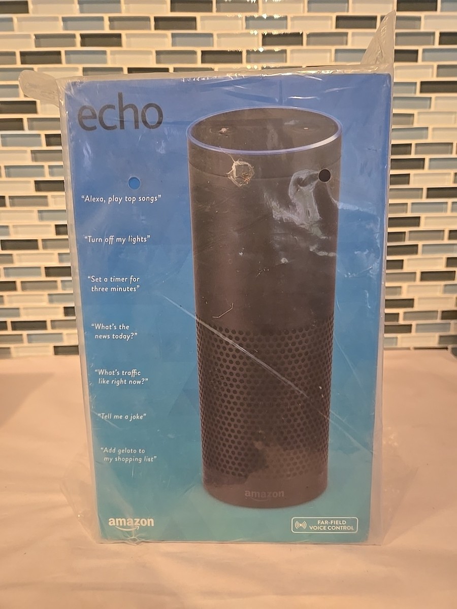 Amazon Echo (1st Generation) Smart Assistant - Black for sale