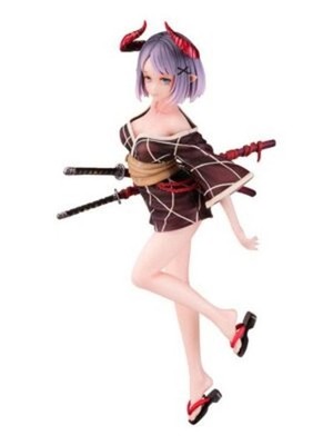 Daiki Kougyou Tsuno Musume 1/5 Scale Figure Illustration by Shal.E Age 18+