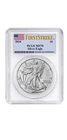 2024 (W) $1 American Silver Eagle PCGS MS70 FS Flag Label