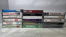 Christmas Sealed Cassette Tape Lot Of 17 R b Soul LaBelle Cole Wendell Gladys