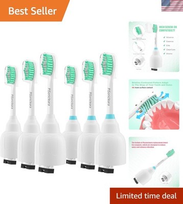 Replacement Toothbrush Heads6 Pack Compatible with Philips Sonicare E-Series ...