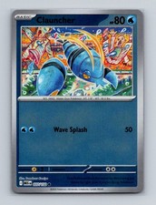 Clawitzer 038 2025 Pokemon Mega Evolution Reverse Holo Card NM+ 