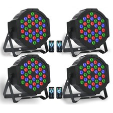 Dj Lights, 36 LED RGB Par Light Stage Lights with Sound Activated Remote DM...