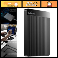500GB Ultra Slim Portable External Hard Drive - USB 3.0, High-Speed Storage