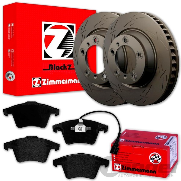 Zimmermann Sport Bremsscheiben 333Mm + BelÄGe FüR VW T5 Transporter Multivan BUS-image
