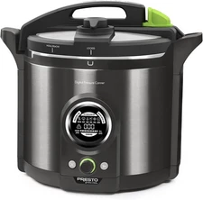 Presto Precise 12qt Electric Pressure Canner 02144 Black Stainless Steel NEW US