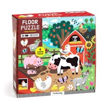 Farm Friends 25-Piece Farm Animal Floor Puzzle