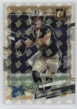 2023 Panini Clearly Donruss Rated Rookie Holo RR Logo Jake Haener #63 1l12