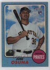 2017 Topps Heritage High Number Chrome Blue Refractor 59/68 Jose Osuna g2d